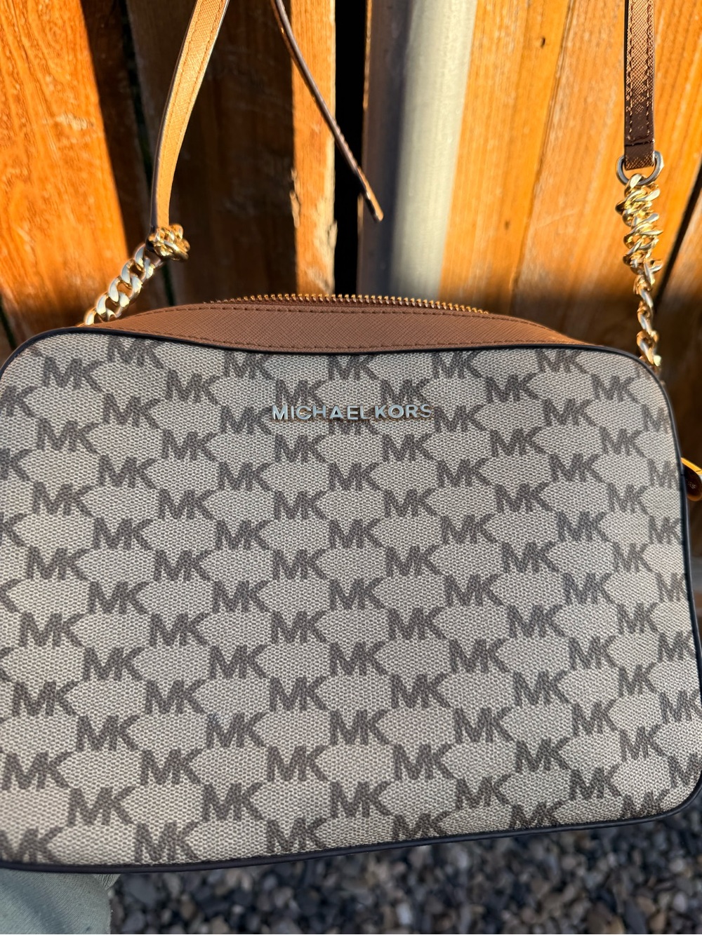 Small Michael Kors Logo Crossbody